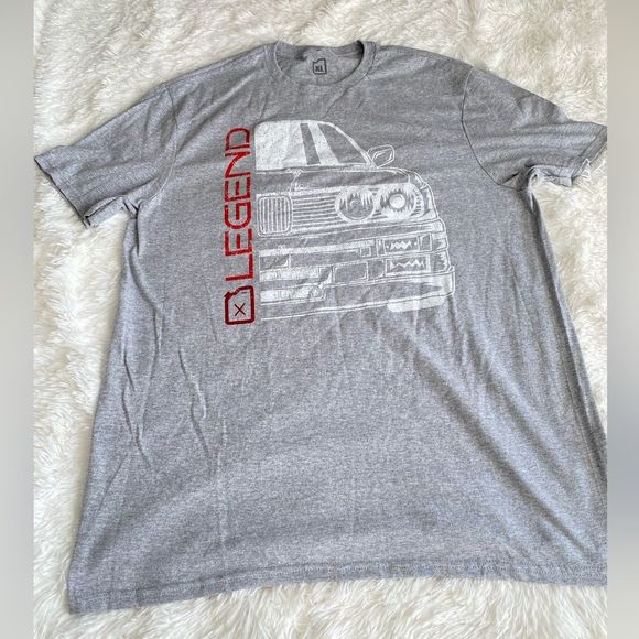 PetrolBox NWOT Car Graphic T-Shirt Gray automobile Racing Short Sleeve S… - Picture 7 of 9